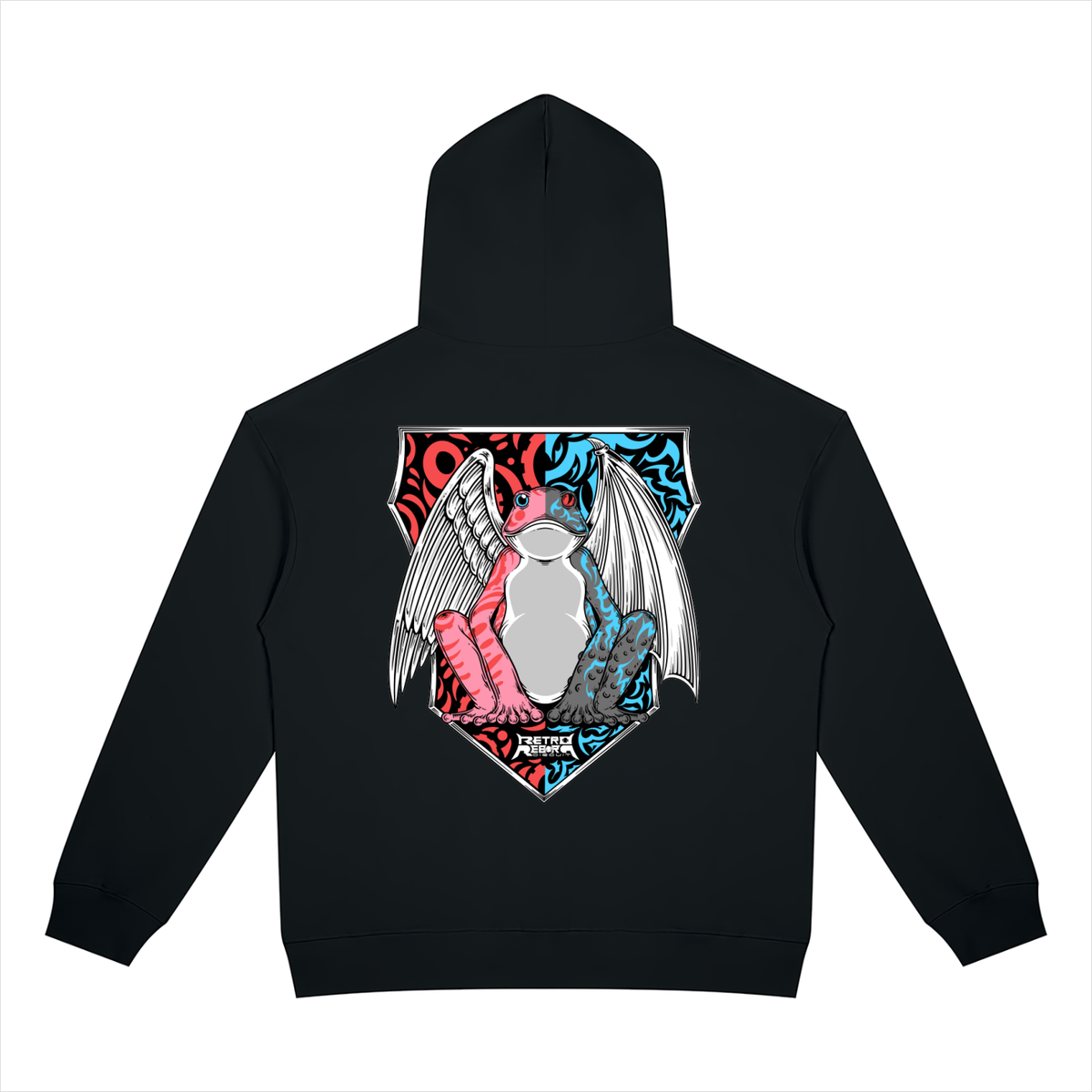 Retro Ribbit/RRC Zip-Up Hoodie