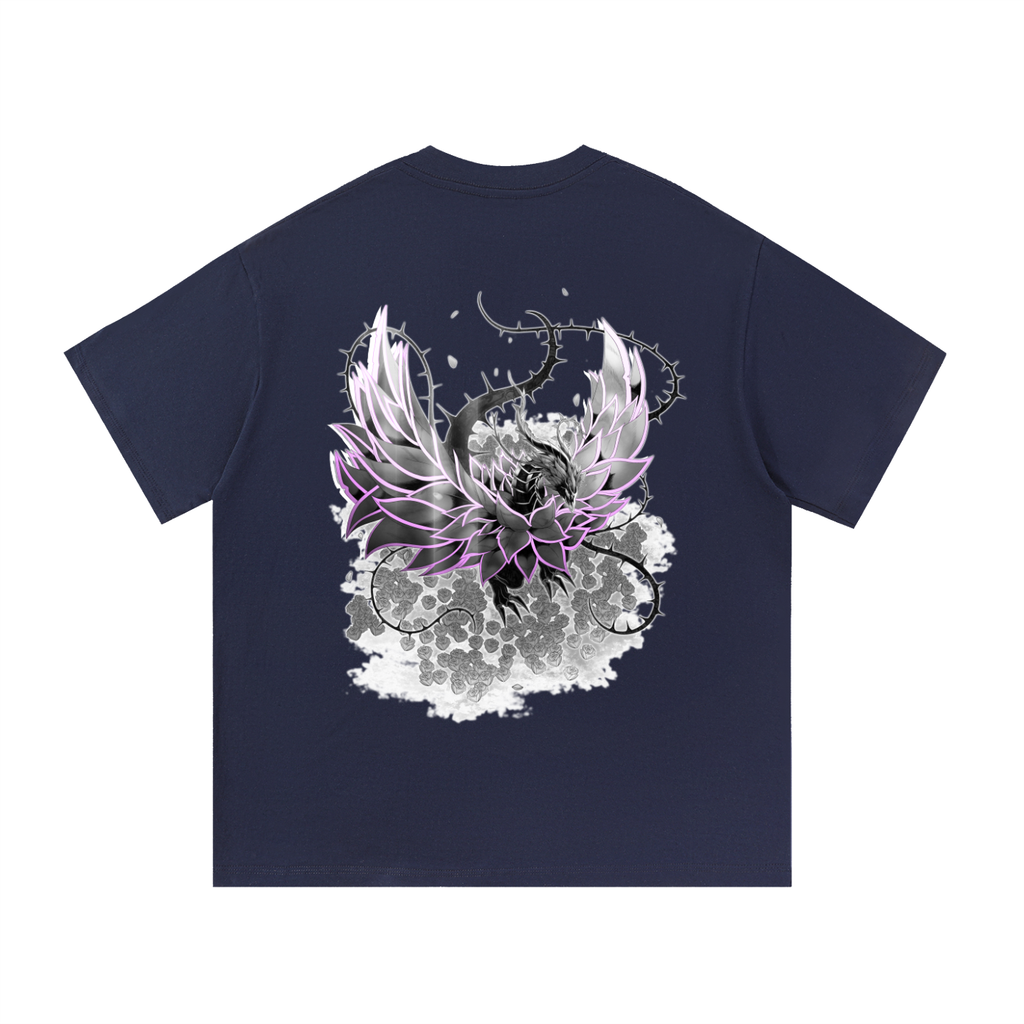 Pink Rose Dragon/Retro Reborn T-Shirt