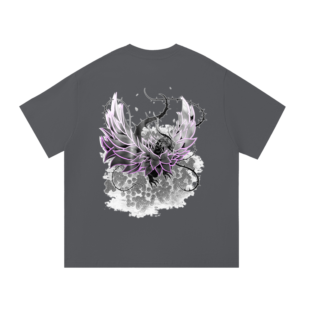 Pink Rose Dragon/Retro Reborn T-Shirt