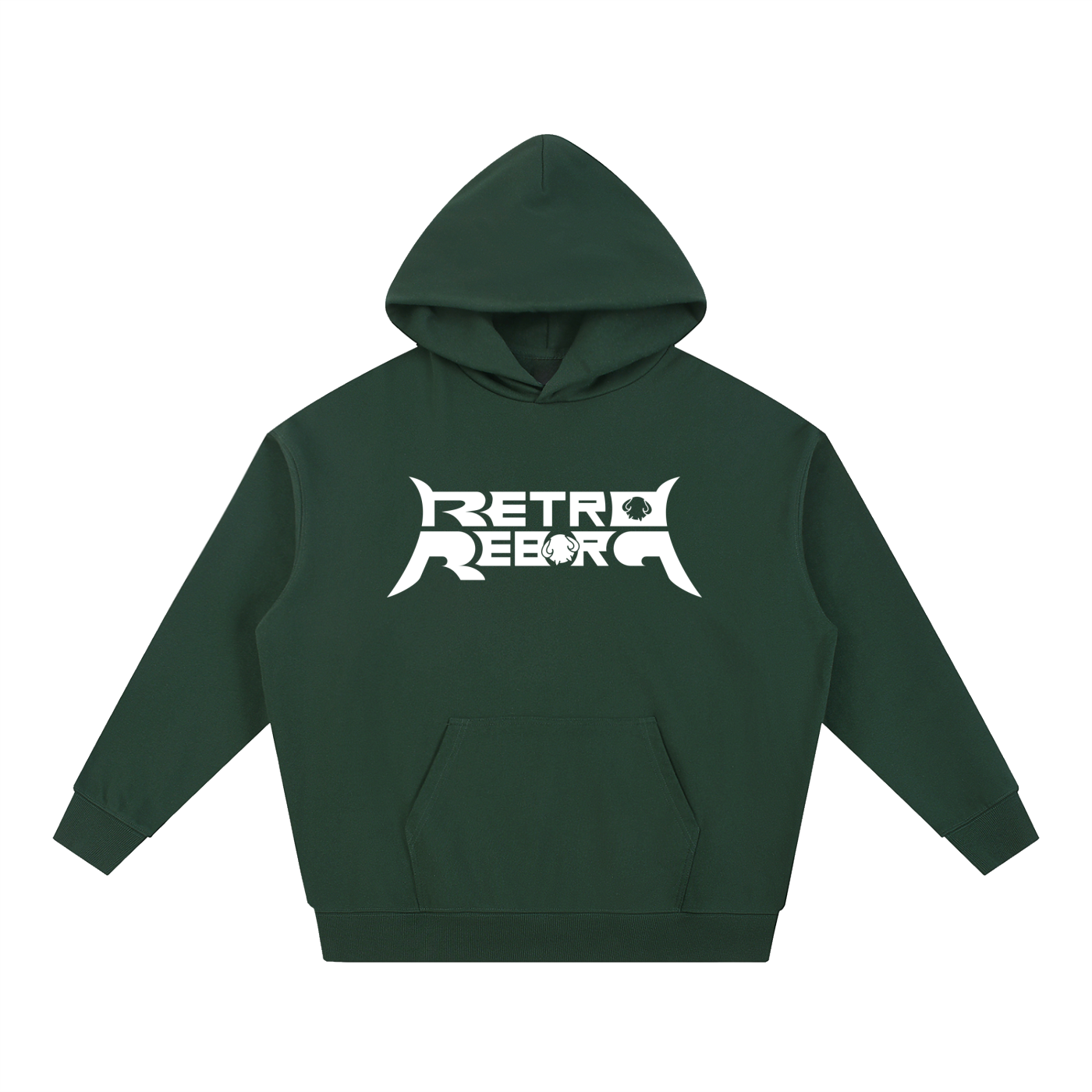 Pink Rose Dragon/Retro Reborn Hoodie