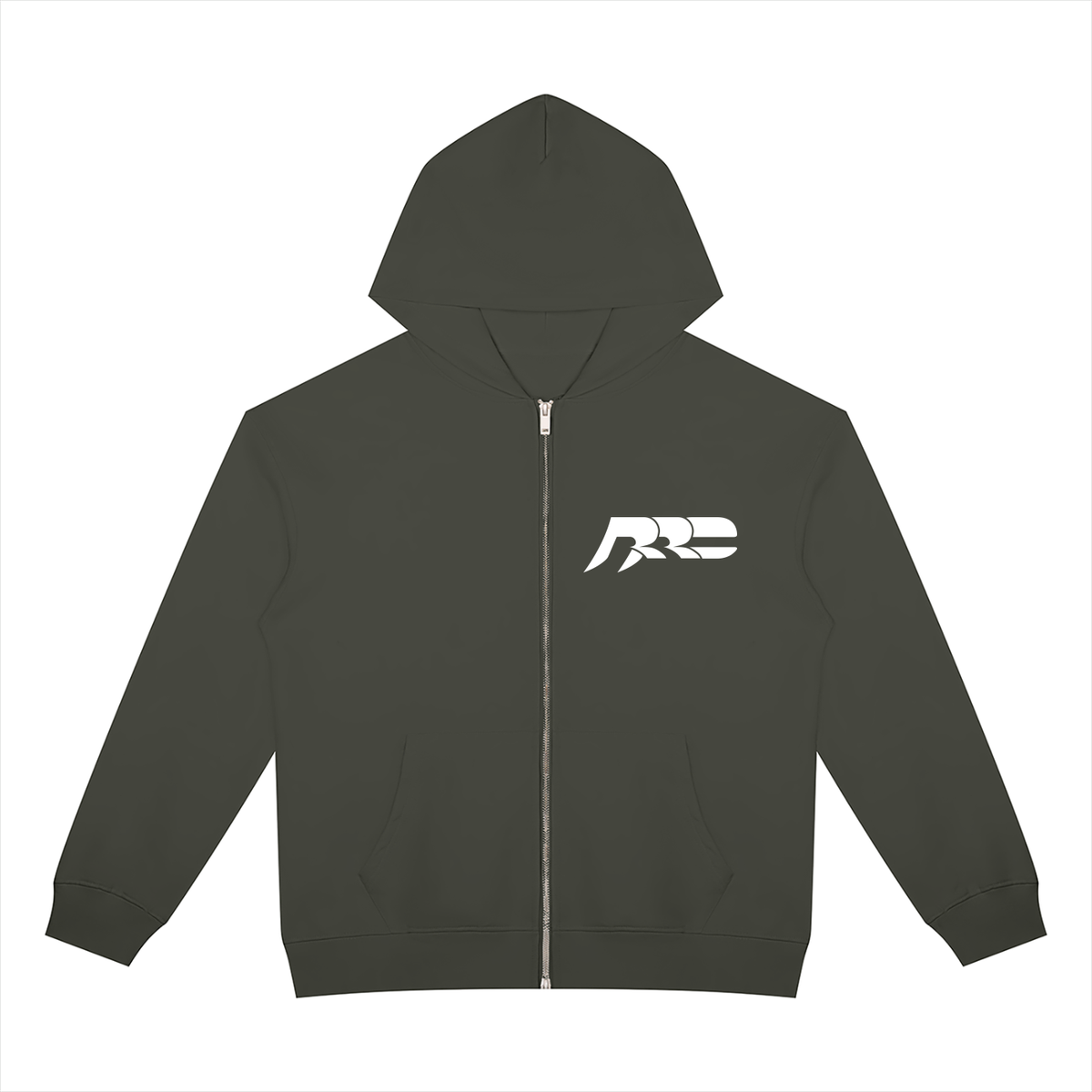 Pink Rose Dragon/RRC Zip-Up Hoodie