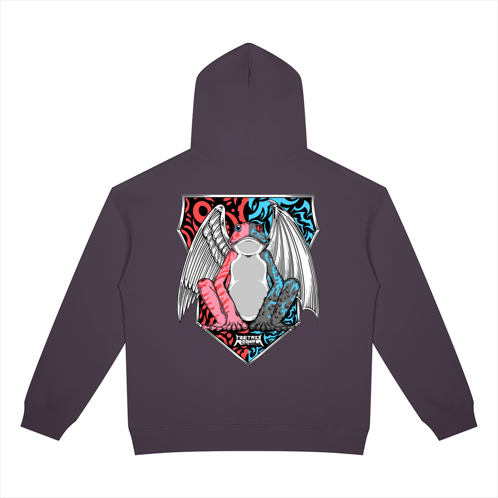 Retro Ribbit/RRC Zip-Up Hoodie