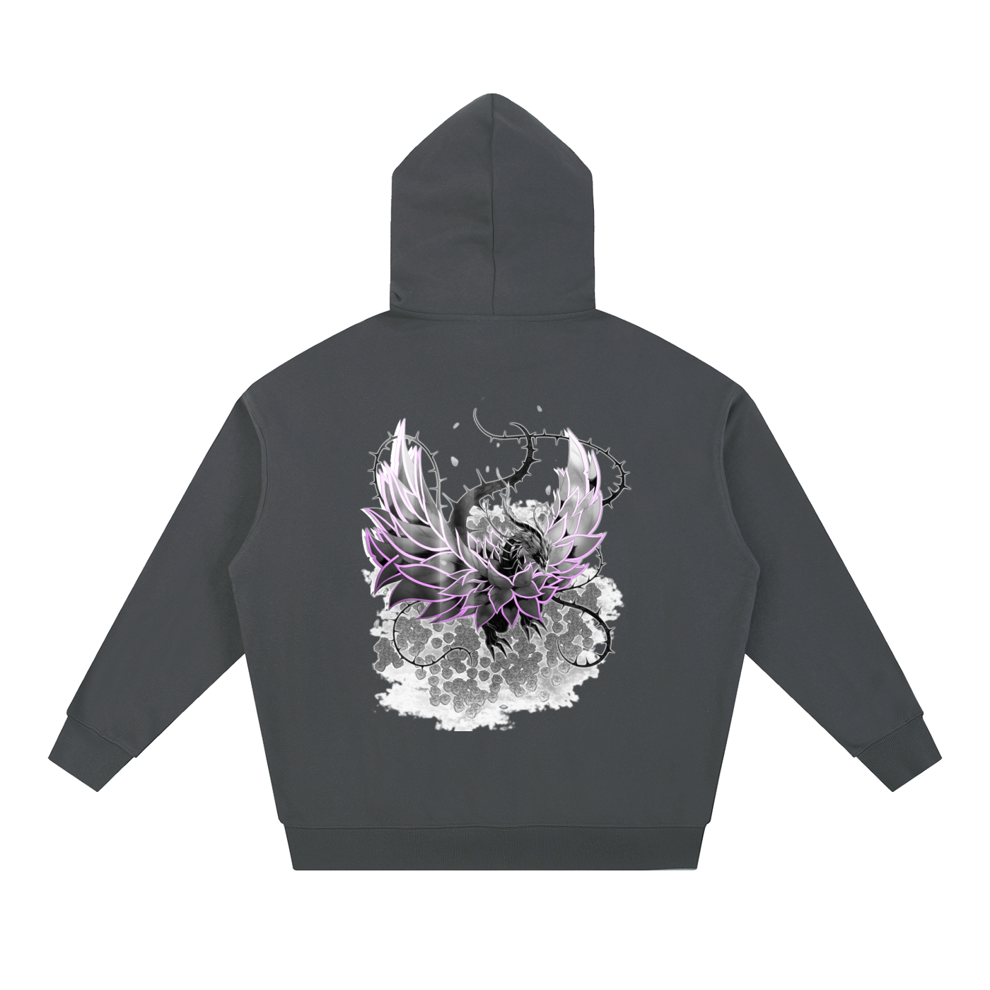 Pink Rose Dragon/RRC Hoodie