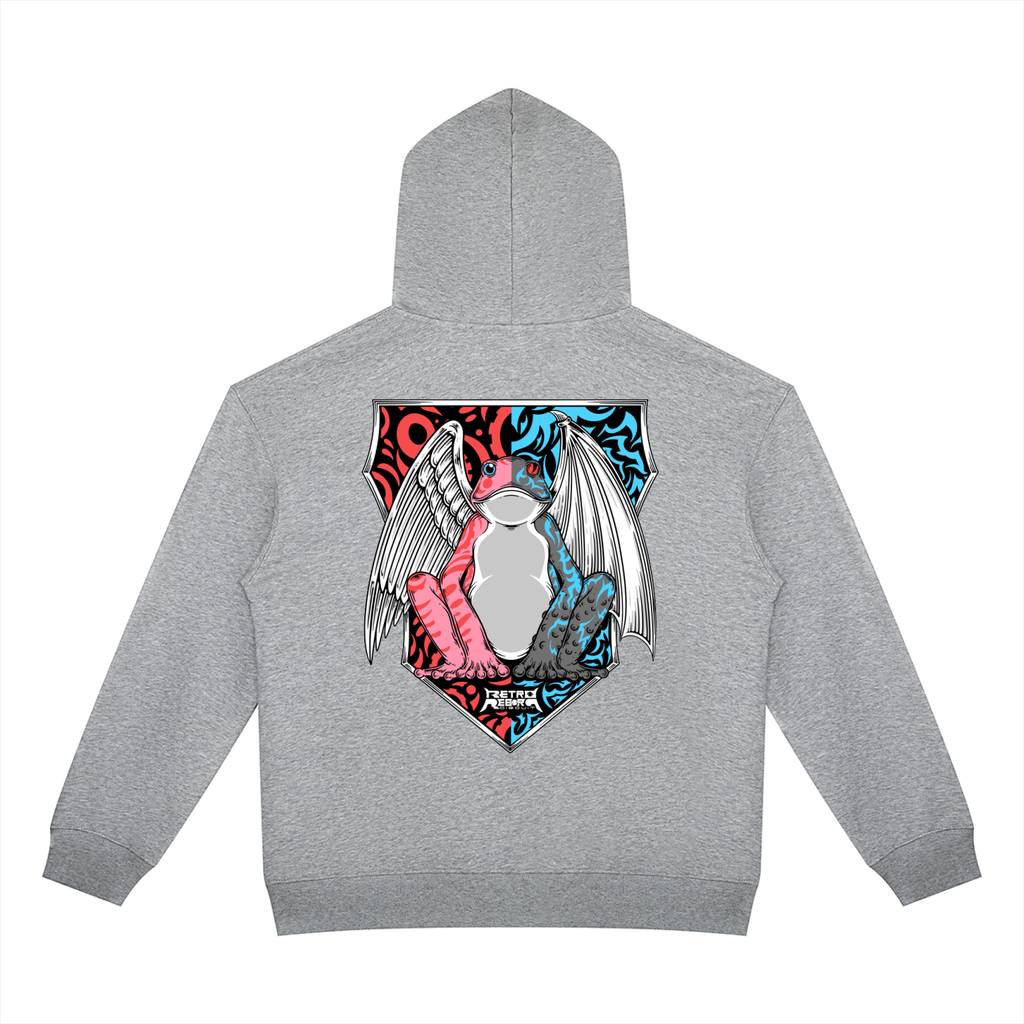 Retro Ribbit/RRC Zip-Up Hoodie