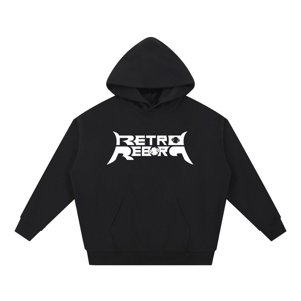Pink Rose Dragon/Retro Reborn Hoodie