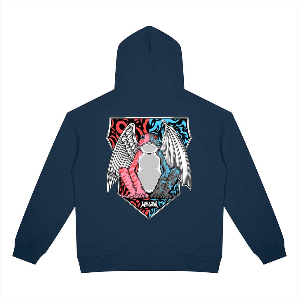 Retro Ribbit/RRC Zip-Up Hoodie