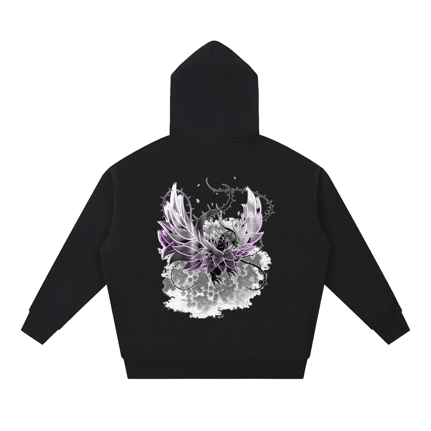 Pink Rose Dragon/RRC Hoodie
