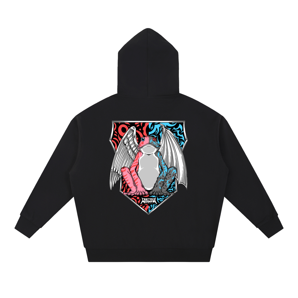 Retro Ribbit/Retro Reborn Hoodie